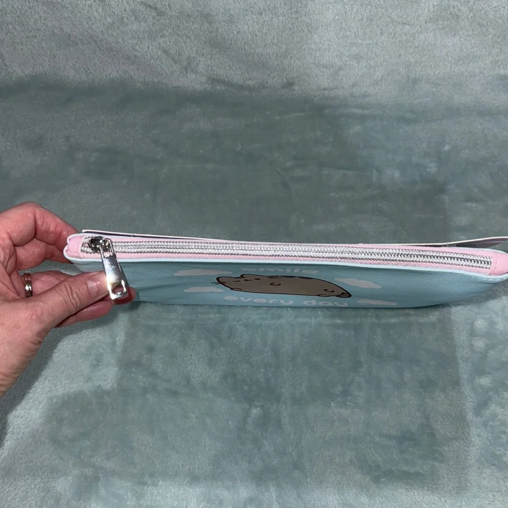 Pusheen Light Blue Smile Everyday Pencil Pouch